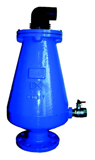Вантуз/клапан воздушный двухступенчатый DEX для сточных вод тип 4302