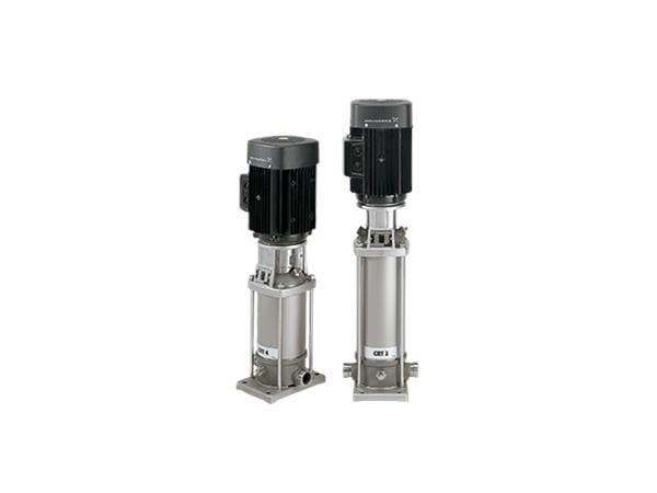 Многоступенчатые насосы ин-лайн Grundfos CRT