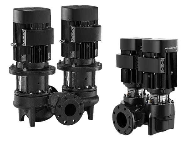 Одноступенчатые насосы ин-лайн Grundfos TPD